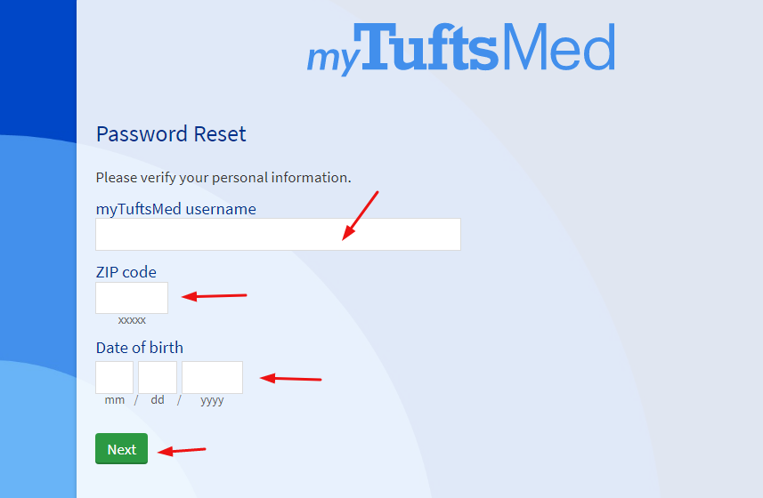 Tufts Patient Portal 