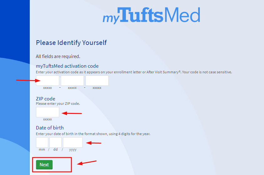 Tufts Patient Portal 